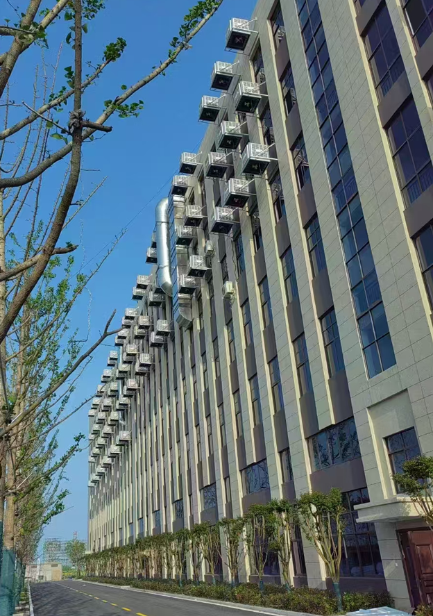 大型工業廠房車間通風降溫，安裝星科環保空調-通風降溫設備