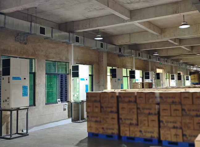 雞蛋倉庫降溫恒溫，安裝蒸發(fā)冷省電空調(diào)-立式軸流機SYL-ZL-25